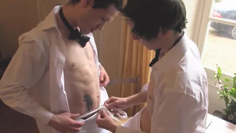 TXXXMStudios - Gay Scott Davies is left in the restaurant