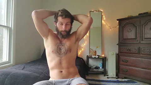 Next Door Homemade: Bearded Jock Goes Wild