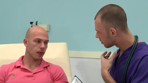 Hot House: Bodybuilder Patient Gets It Deep