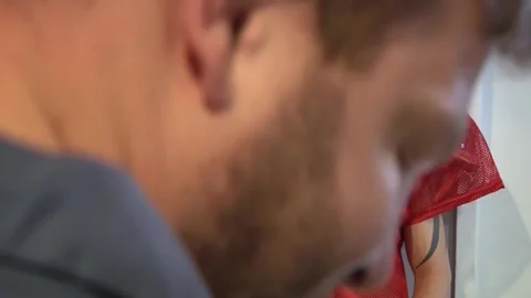 Men.com - Gay Janitor Sucking Big Athlete Jock's Cock