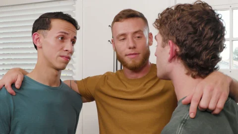 Next Door Twink: Unexpected Delivery: Two Twinks