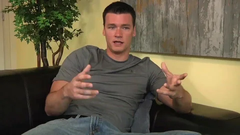 Corbin Fisher: Stroking Downwards For The First Time