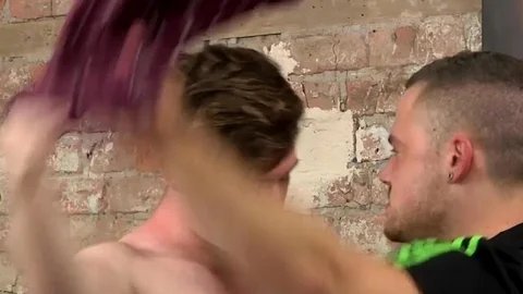 TeachTwinks.com: Wet Kisses Lead to Rough Sex Between Two Hot Gay British Guys