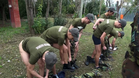 Country's Duty; Filling with Cum