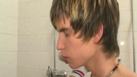 Floppy-haired boy takes it all