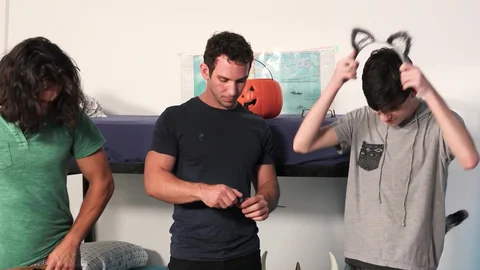 Family Dick: Trick-Or-Treat Turns Kinky For Two Lucky Boys