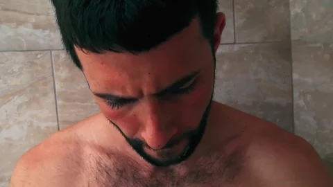 Str8 Chaser: Beardy Hunk Gets Fucked by Stranger After Girlfriend Kicks Him Out