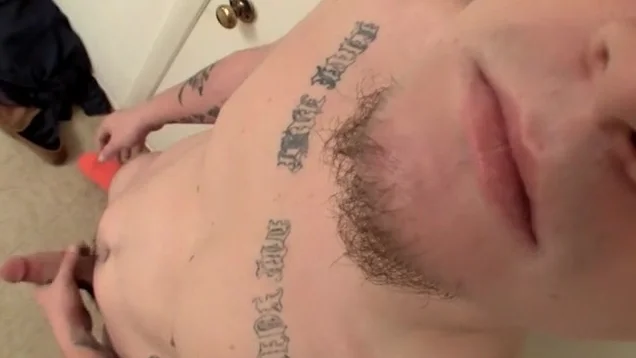 StraightNakedThugs: Lex Lane's Masturbation Marathon Ends In Cum Blast