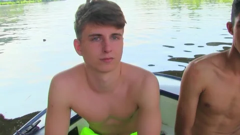 CzechHunter: Undressing at the River's Edge