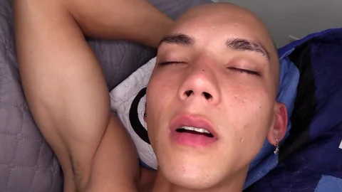 Iomacho - Latino gay dude wearing boxers after shower