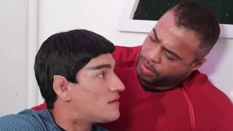 DrillMyHole: The Next Frontier: Spock's Cock Inside Uhura