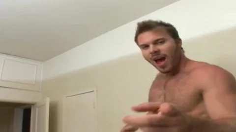 BangBangBoys: Blond Jock Self-Fucks In Bed