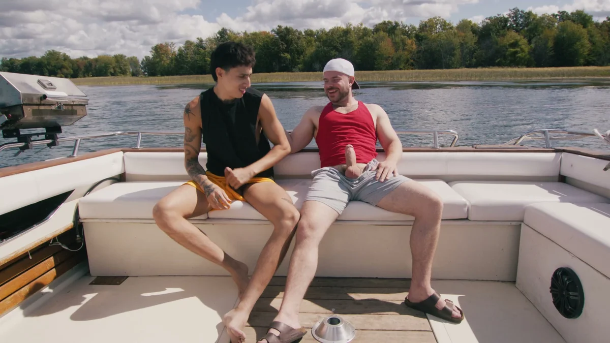 Stranded On A Boat? No Problem For These Boys