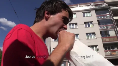 Czech Hunter: Sweating Up-close with Young Student