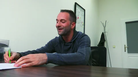DirtyScout: Big-Dick Blowbang in the Office: A Gay Sex Tale