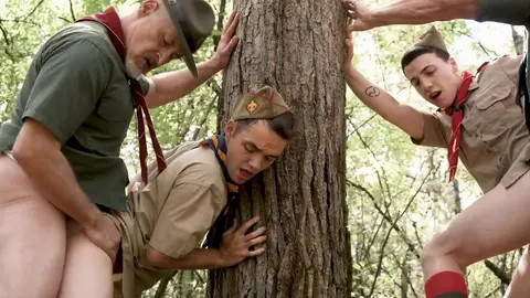ScoutBoys: Scoutmaster Smith Destroying Nice Twink Ass