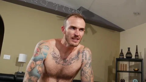 ChaosMen: Brunette Christian Wilde's Solo Session