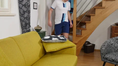 Frolicking Footballers