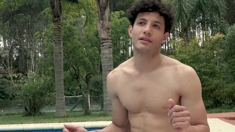 LatinLeche: Smooth Hole's Raw Desire by the Blue Water