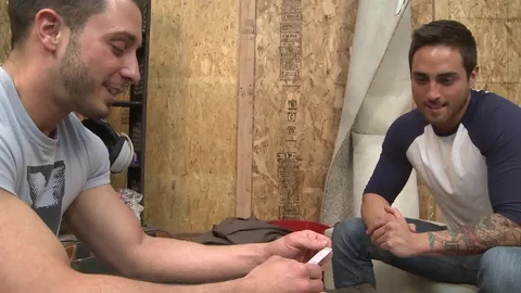 Big Dicks at School: Bareback Boyfriends Bang in Basement