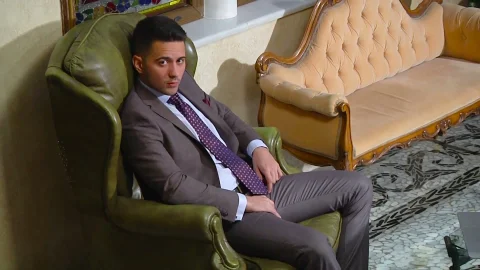 Hardcore sex in tailored business wear