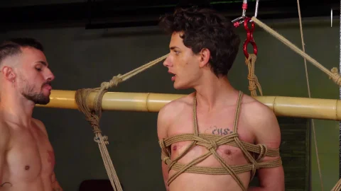 Tied-Up Tyler's Tempestuous Climax
