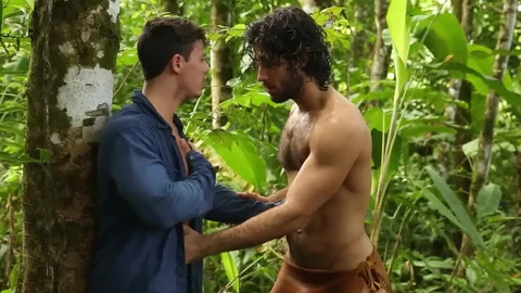 DrillMyHole: Tarzan Rescues Tobias for a Wild Night