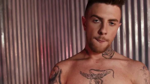 FetishMen: Anal Play Turns Danny Gunn's Cock Rosy Red in Ache and Desire