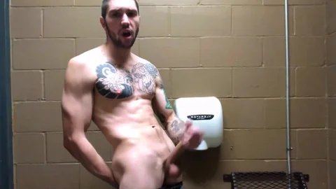 ChaosMen - Gay Jock Jake swallows his own cum