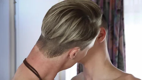 Young Twink Tempts the Big Dick Blond