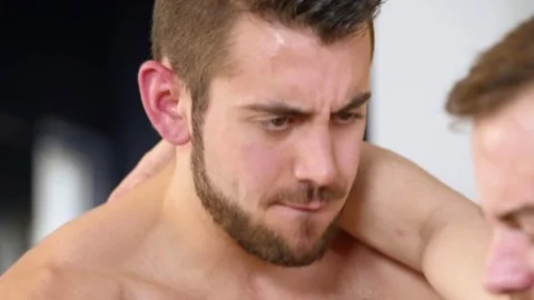 DrillMyHole - Luke Hudson Hard Gagging Scene