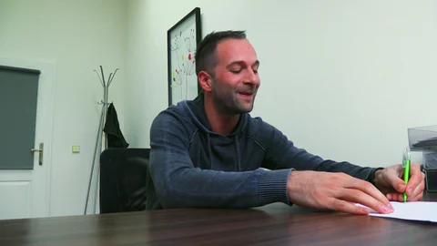 DirtyScout: Big-Dick Blowbang in the Office: A Gay Sex Tale