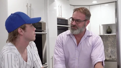 Family Dick: Little Guy Strokes as Stepdad Thrusts