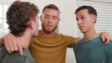 Next Door Twink: Unexpected Delivery: Two Twinks