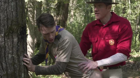 scoutboys: Bareback Blowjobs for Twinks by the Lake
