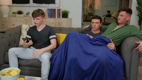 Men: Sneaky Slurping While Watching TV