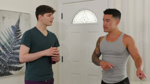 Next Door Raw: Ethan's Private Workout: More than Muscles