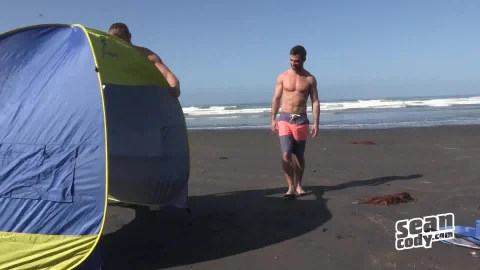 SeanCody: Barebacking Daniel on the Beach