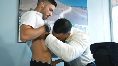 menatplay: Closet Fun at Mr. Rockham's Office