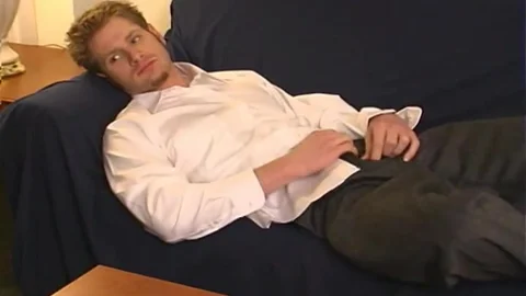 Next Door Male: Morning 'Workout' in the Kitchen