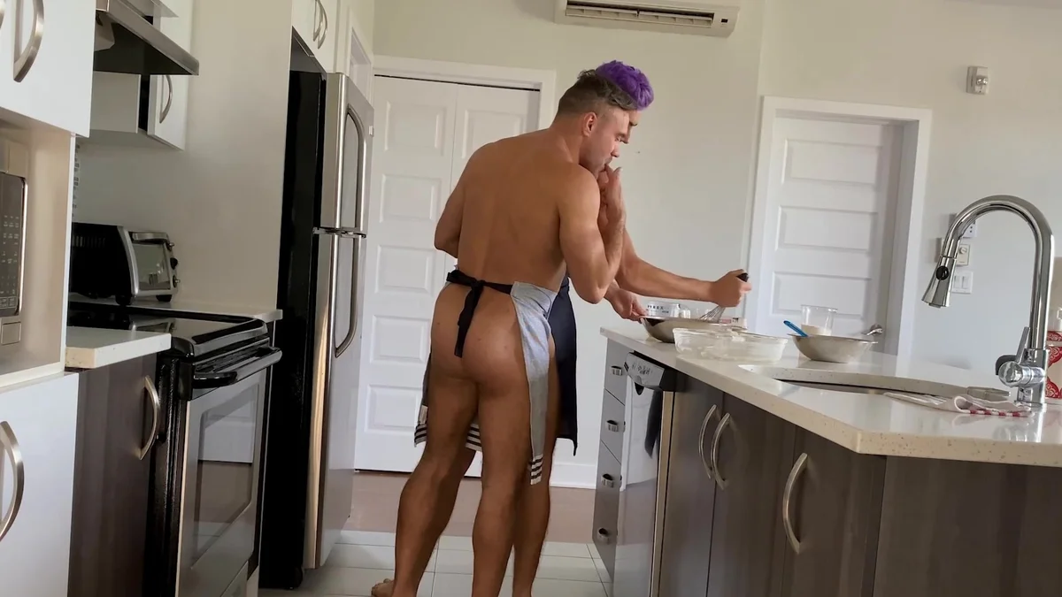 StayHomeBro - Gay Manuel Skye getting smashed in the kitchen