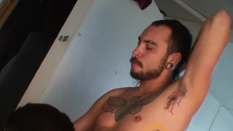 PitsAndPubes: Hot armpit fucking with young twink Aiden Summers