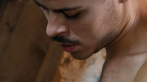 Pissing Into Steve's Wide Open Mouth