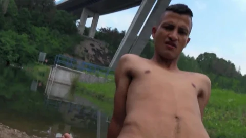 CzechHunter: Sunbathing Turns Into Gay Sex by the Lake
