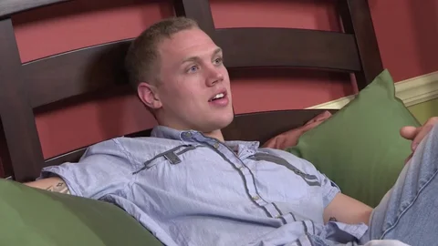 Solo: POV Shot of Olaf's Dick leads to a Third Cumshot