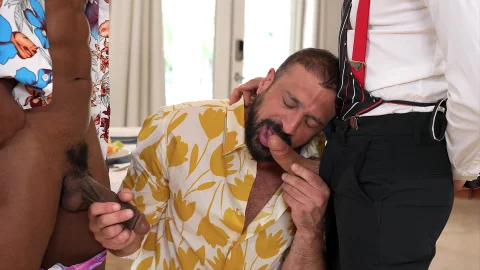 DownLow Boys: Manservant Surprises with His Sizeable Service