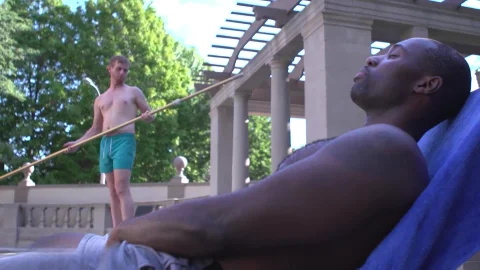 Bro Seeking Bro: Two Hungry Holes Share One Big Load Of Spunk