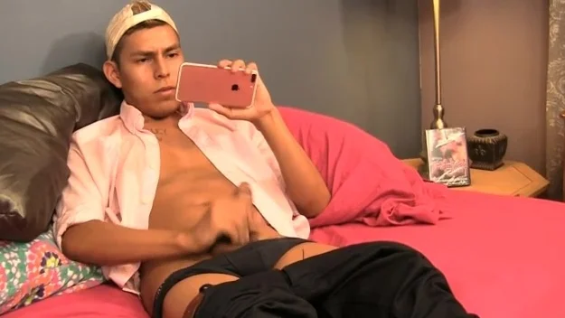 ZackRandall.net: Riley Jenkins Watching Porn and Jerks Off
