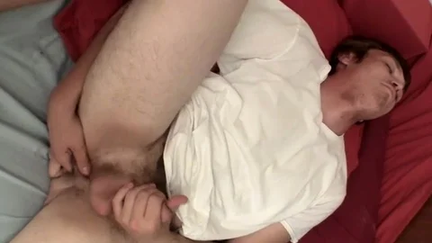 StraightNakedThugs - Noah Radford Plays with a Fleshlight