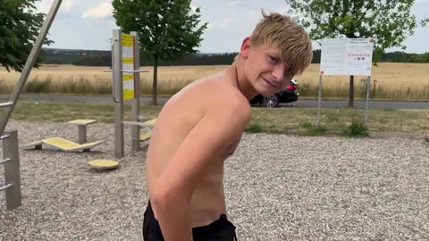 EastBoys - Behind The Scenes with Cute Twink Hitchhiker